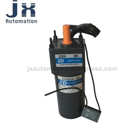 ZD 110V/6W Single-phase Fixed Speed Motor 2RK6GN-AM/2RK6GN-CM / 2GN5K 2GN30K Brake Motor
