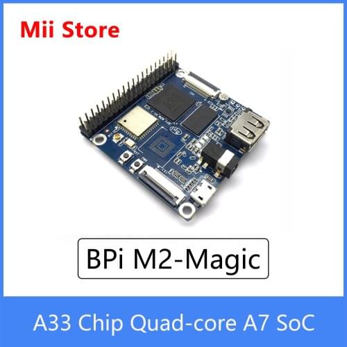 Banana PI M2 Magic Allwinner A33 chip Quad-core A7 SoC and 512MB DDR3 RAM development board