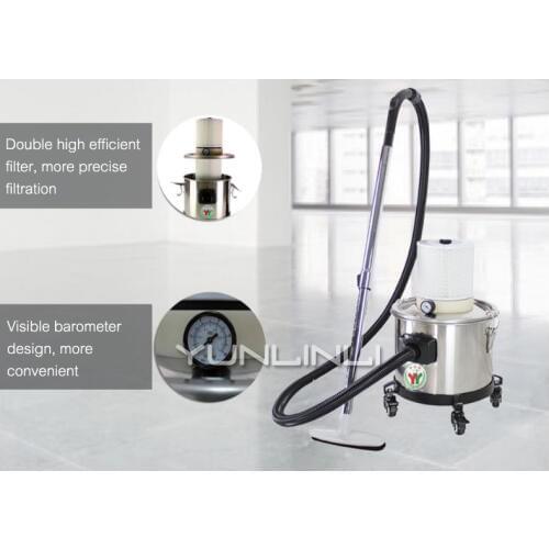 Pneumatic Vacuum Cleaner Industrial Dust Collector 15L Dust Cleaner Wet & Dry Dual Use Vacuum Cleaner AX1050