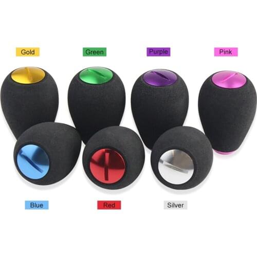 Fishing Reel Handle Knob EVA Baitcasting Reel Handle Knob Trolling Reel Handle Accessory Ultralight Fishing Tackle Tools