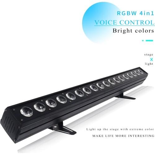 18x10w RGBW 4in1 Led par Wall Washer Light Led Flood Light DJ Bar Party Show Spotlight Stage Light 18x12w Dyeing light