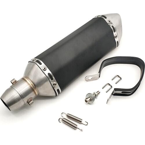 51MM Universal Motorcycle modified exhaust pipe muffler Exhaust System For Suzuki DRZ400SM DR250 DJEBEL dr 250 Yamaha XMAX125