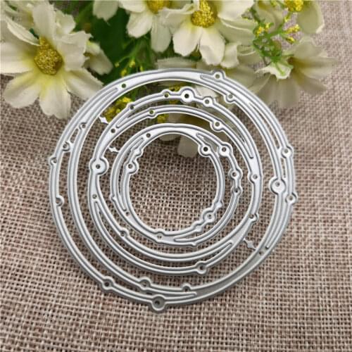 Wreath Metal Cutting Dies for DIY Scrapbooking Album Paper Cards Decorative Crafts Embossing Die Cuts