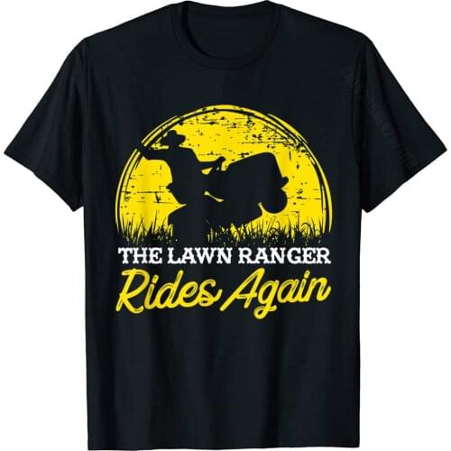 Funny Lawn Mower T Shirt I Garden Rider Gift T-Shirt Tshirts Rife Birthday Cotton Mens Tops Tees Gift