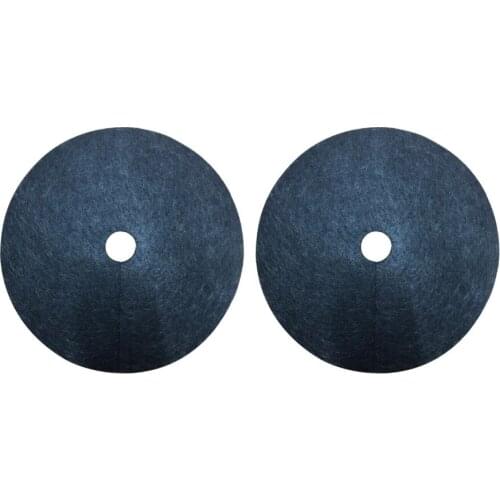 Tree Protector With Stakes Non-woven Fabric Garden Weed Barriers 24 Inch Gardening Non-Woven Tough And Durable. 2 Pack Durable