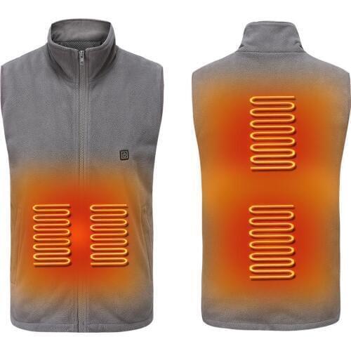 Heating Vest Washable USB Powered Lightweight Heated Vest Winter Intelligent Heating Vest Windproof Heated Vest Outdoor Camping