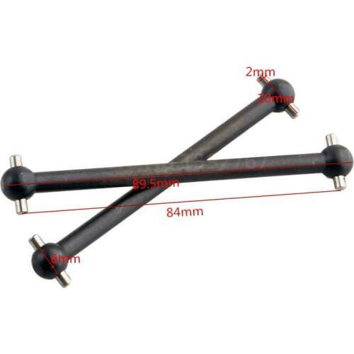 2 pieces HSP 08059 08029 Dogbone (F/R) 89.5mm For 1/10 RC 4WD Model Car Spare Parts