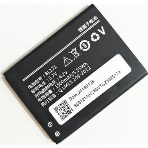 2018 New BL171 1500mAh Battery For Lenovo A319 A60 A500 A65 A390 A368 A390T A356 A370e BL-171 Free Shipping