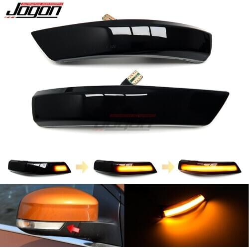 For Ford Focus 2 MK2 Focus 3 MK3 3.5 For Mondeo MK4 LED Dynamic Turn Signal Light Side Mirror Indicator Sequential Blinker Lamp
