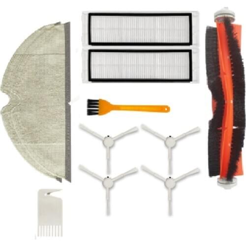HEPA Filter Replacement Mop Rags Main Side Roller Brush for XIAOMI MIJIA 1C STYTJ01ZHM Mi Robot Vacuum Cleaner Spare