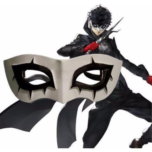Persona 5 Protagonist Joker Ren Amamiya Mask FRP Eye Patch Cosplay Props Role Play Masks Party Masque Costumes Accessories