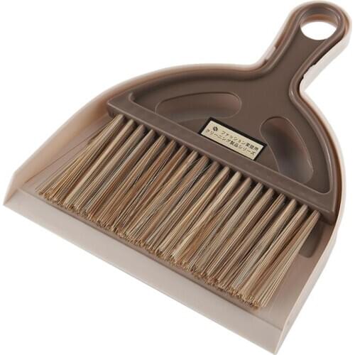 Mini Household Dustpan Brush Set Broom Dustpan Kit Home Desktop Cleaning Brush for Home Hotel Use Household Cleaning Tools