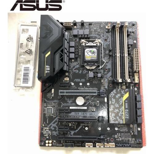 ASUS TUF Z270 MARK 2 desktop motherboard for intel Z270 LGA1151 DDR4 Used mainboard PC on sales