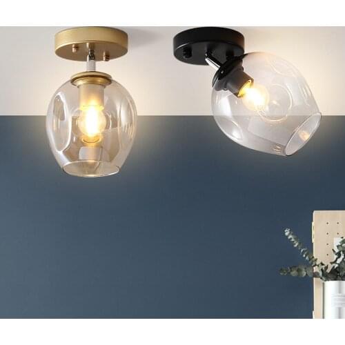 Nordic simple porch hall lamp entering the house, sun table lamp, modern simple corridor lamp, sky lantern, small ceiling lamp