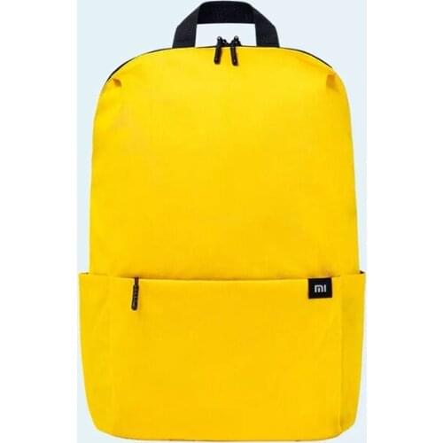 Original Xiaomi Colorful Backpack Xiaomi Simple Backpack Waterproof Double Zipper Backpack Comfortable Small Shoulder Backpack