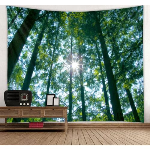 Psychedelic woods art tapestry living room bedroom home background decoration bohemian mandala hippie wall hanging 8 sizes