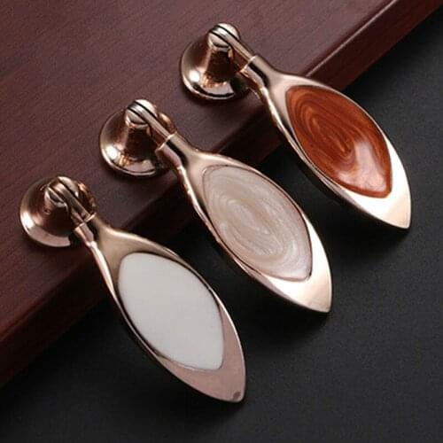 Amber Kitchen Cabinet Knobs Cupboard Door Handles Wardrobe Zinc Alloy Furniture Handle Jewelry Box Drawer Pulls Hardware