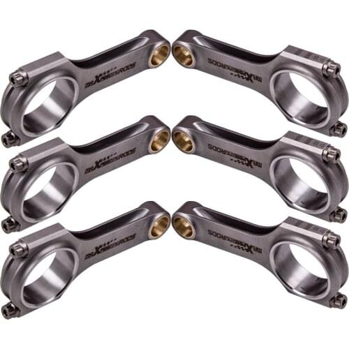 Conrods for BMW E34 M5 S38B38 S38 3.8L 142.5mm 4340 EN24 H Beam Connecting Rods