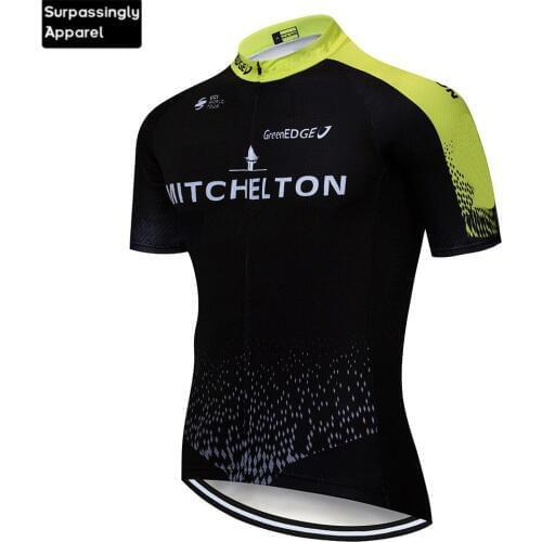 6XL Team MITCHELTON 2019 Cycling Jersey Tops Summer Racing Cycling Clothing Ropa Ciclismo Bike Jersey Shirt Maillot Ciclismo