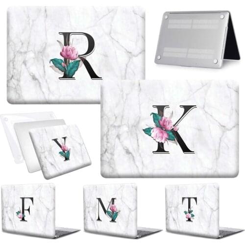 For Macbook Pro 13" A2338 M1 2020 A2251 A2289/Pro 15 Inch A1398 A1707 A1990/Pro 16" A2141 Initials Name Hard Shell Laptop Case
