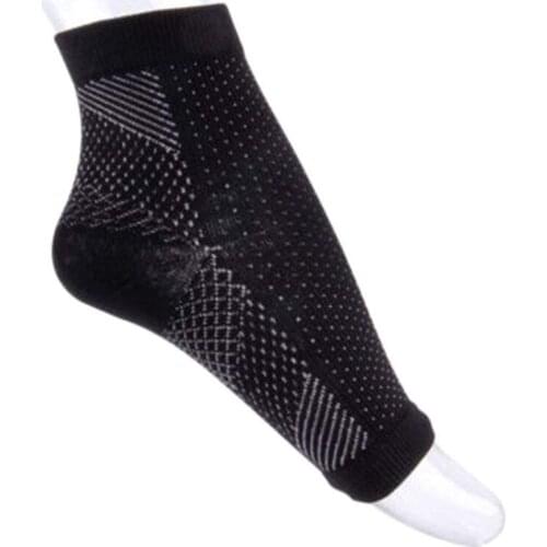 1 Pair Foot Ankle Compression Socks Anti Fatigue Varicose Feet Sleeve Outdoor