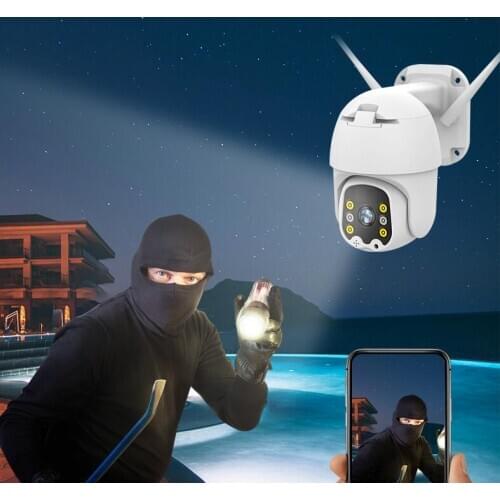 4G SIM Card Solar-Powered-Camera 8W battery WIFI Solar Battery PTZ Camera 1080P Outdoor Waterproof PIR Alarm Motion detection