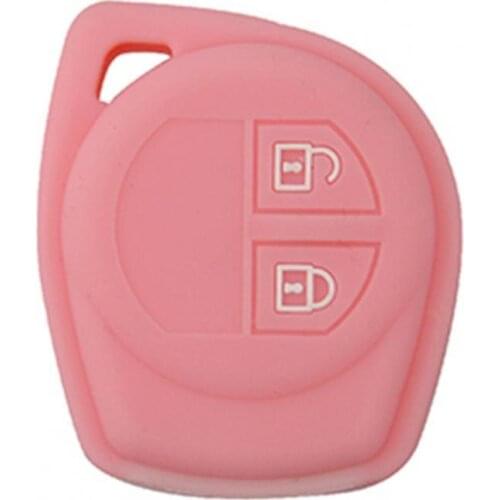 80% HOT SALES!!! 2 Buttons Car Remote Key Fob Silicone Cover Case for Suzuki SX4 Swift Vitara