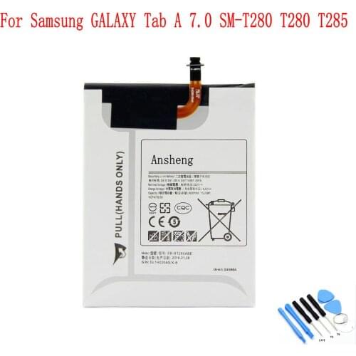 Ansheng Original EB-BT280ABE 4000mAh battery For Samsung Galaxy Tab A 7.0 T280 T285 SM-T280 Tablet Battery