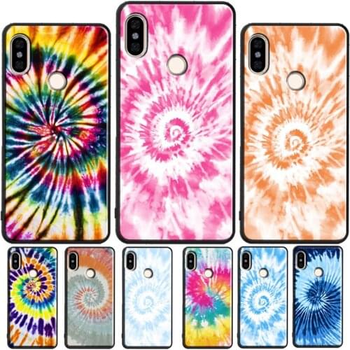 Tie Dye Trippy Case For Xiaomi Redmi 9 9A 9C 7A 8A 9T Back Cover For Redmi Note 10 Pro 7 8 9 Pro 8T 9S