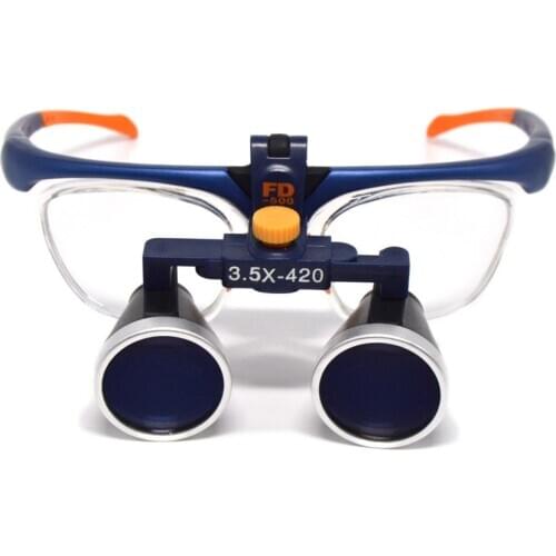 Best Seller Medical Loupes 2.5/3.5X Binocular Magnifier Dental Surgical Magnifying Glasses