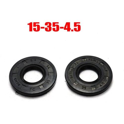 Motorcycle Parts Oil seal 15-35-4.5 For Nitrile Covered Double Lip With Garter