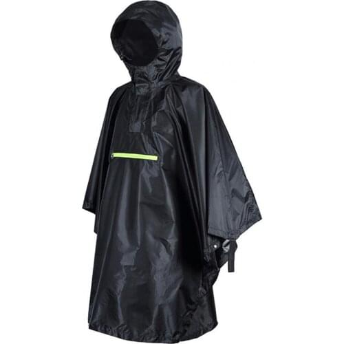 Multifunctional Waterproof Outdoor Cycling Raincoat with Reflective Strip Mountaineering Foldable Hooded Raincoat dropshipping