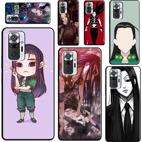 Illumi Zoldyck Hunter x Hunter Soft Case For Xiaomi Redmi Note 10 8 9 Pro 8T 9S Phone Cover For Redmi 9 9A 9C 9T 8A K40