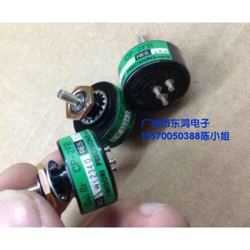 Original Japan MIDORI conductive plastic potentiometer CP-2FB 5K non-pole 360 degree potentiometer switch