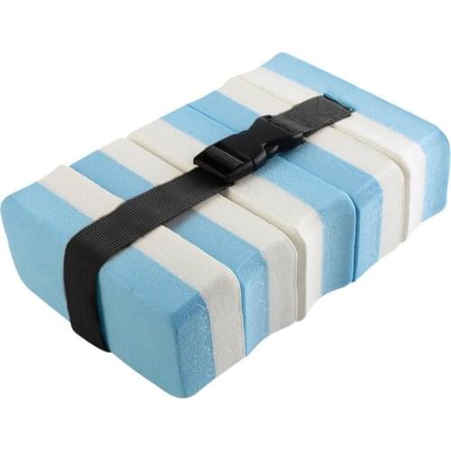 Swimming Buoyancy Blue + White Light Weight Watertight Bright Color Easy To Carry And High Security For Kids Adults Assistance