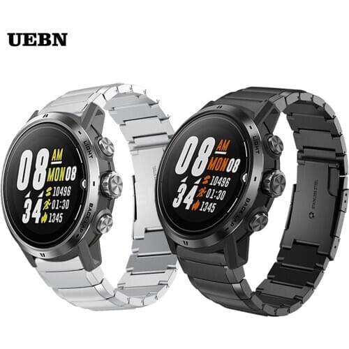 UEBN Metal Stainless steel Band For COROS APEX Pro Strap For APEX 42mm 46mm WristBand Bracelet Accessories watchbands