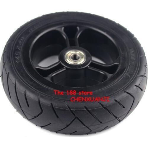 145X40 solid tire 145*40 tyre with plastic hub fits for electric scooterChildrens trolley
