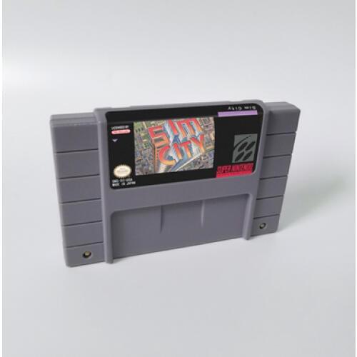 Sim City - RPG Game Card US Version English Language Battery Save