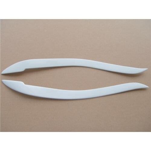 Fiberglass Headlight Eyebrows Eyelids Covers for 1999-2001 Nissan 200sx S15 Silvia