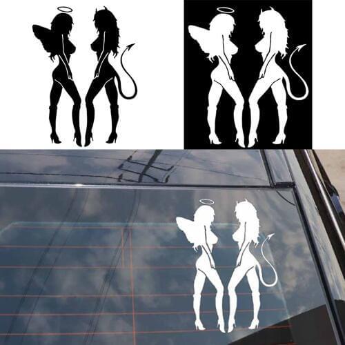 10.5*14CM Sexy Girl Wonman Car Stickers Automobiles Motorcycles Exterior Accessories for BMW X1 X3 X5 E36 E39 E46 E60