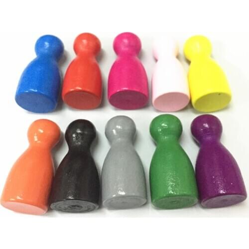 100Pcs/Set Chess Pieces Board Game Accessories Wood Pawn/Chess Card Pieces For Board Game and Other Games Accessories
