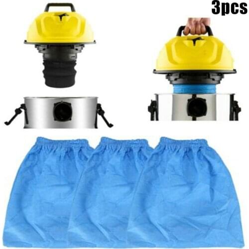 3pcs Vacuum Cleaner Guild Cloth Filter For 16-30L Wet And Dry Home Vacuum Cleaner Filter Accessories