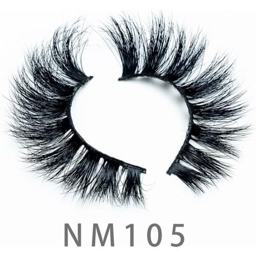 5 Wholesale 20mm 5D Long Fluffy Real Mink Lashes Bulk Natural Cruelty Free Eyelashes 3D Dramatic Wispy Mink Lashes Vendor Strip