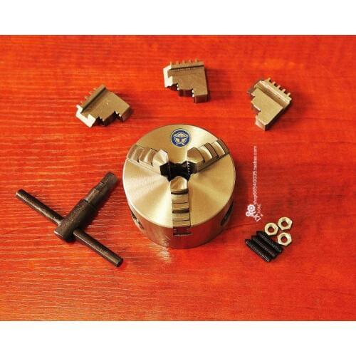 80 three-jaw chuck Self-centering chuck k11-80 with positive and negative claws metalworking chuck woodworking chuck