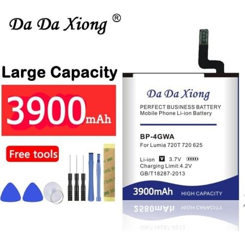 3900mAh BP-4GWA BP4GWA Li-ion Phone Battery for NOKIA Lumia 720T 720 625 625h