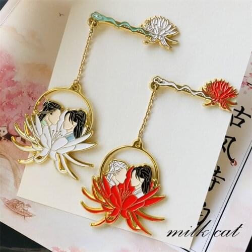 Anime WORD OF HONOR Zhou Zishu Wen Kexing CP Metel Badge Button Brooch Pins Keychain Pendant Collection Clothing Decor Gifts
