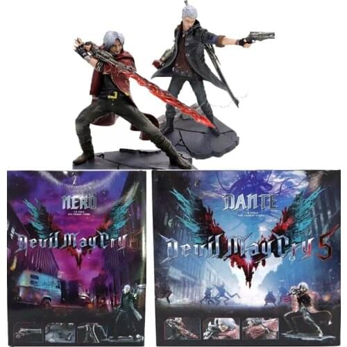 ARTFX J Devil May-Cry NERO DANTE Statue Action Figure Collection Toy Gift