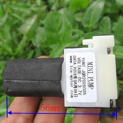 130 Motor Air Pump DC 3.7V Diaphragm Air Pump Fish Tank Aquarium Oxygen Pump Mini DC Vacuum Pump for Aquarium Household