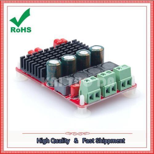 TPA3116 Dual Channel 50W * 2 Digital Amplifier Board PBTL 100W Mono High Power Amplifiers module 2*50w