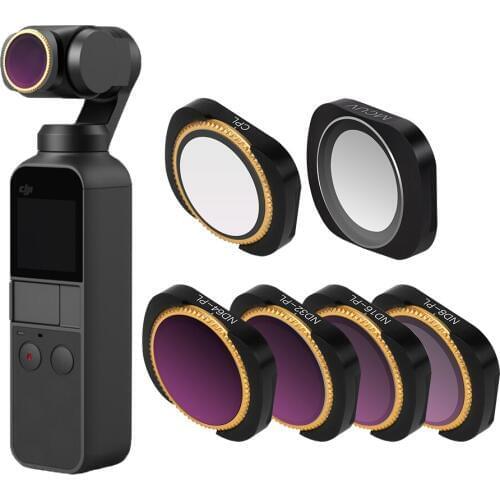Drone Camera Filter ND4/8/16/32/64PL With Polarizing Filters For DJI Osmo Pocket 2 Professional Optical Glass Lens Accessories